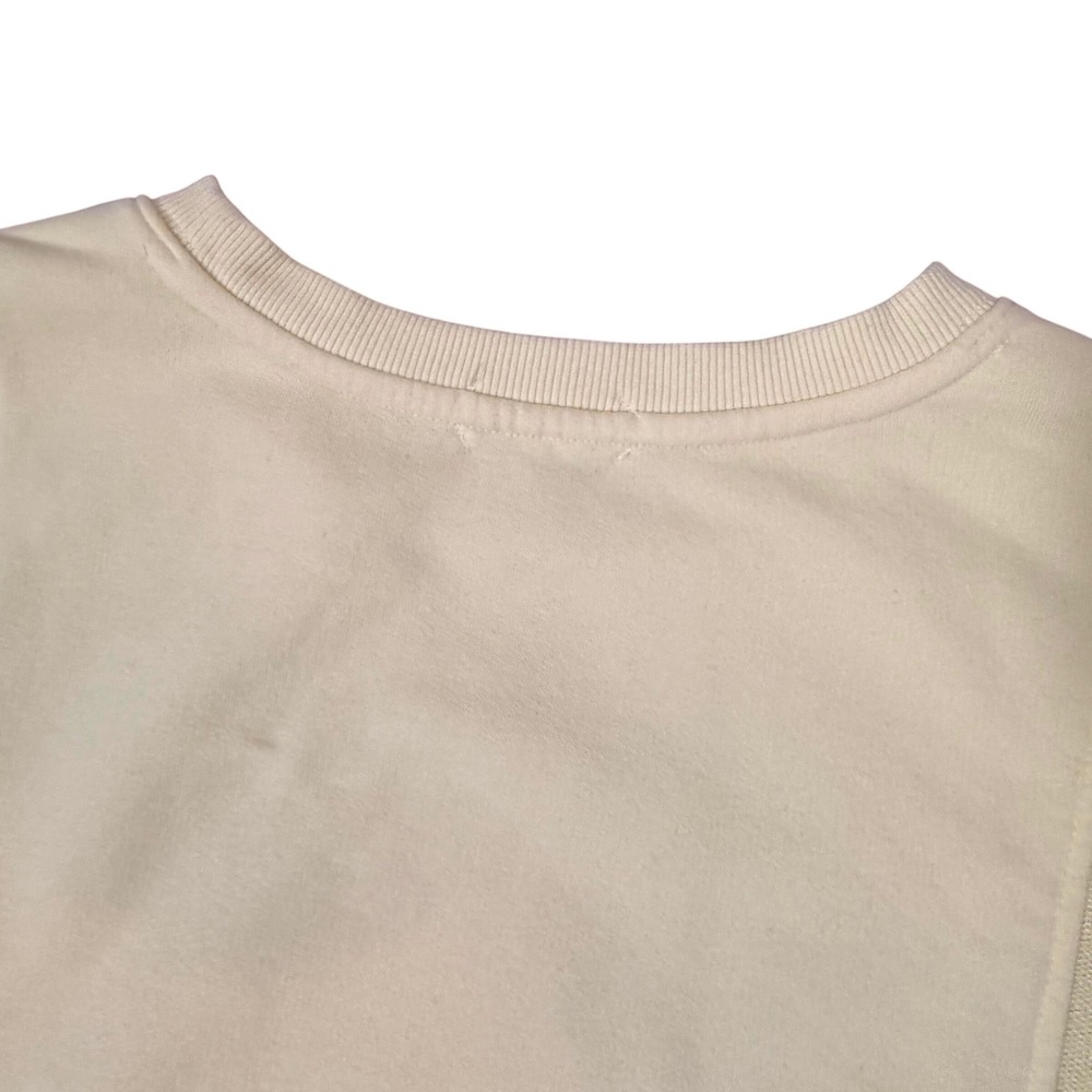 Evereve Cozy Chic Lemon Chiffon French Terry Sweatshirt (XS) Soft Girl Capsule - Picture 12 of 13